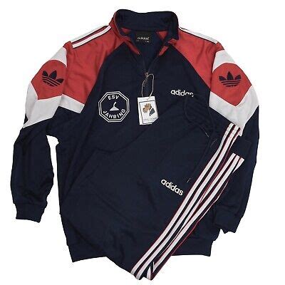 adidas trainingsanzug vintage xxl rot blau|Retro · Trainingsjacken .